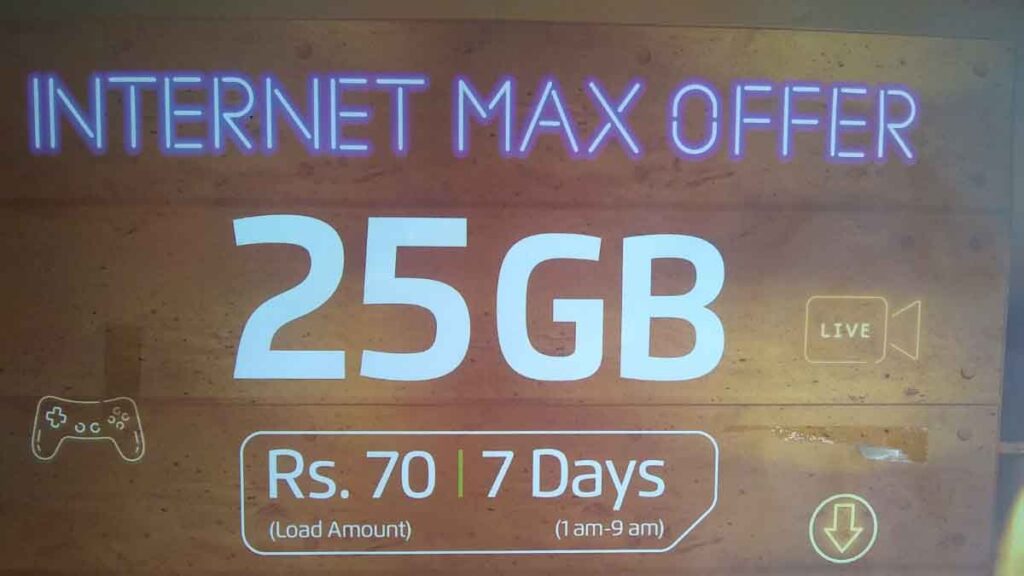 ufone Internet max offer
